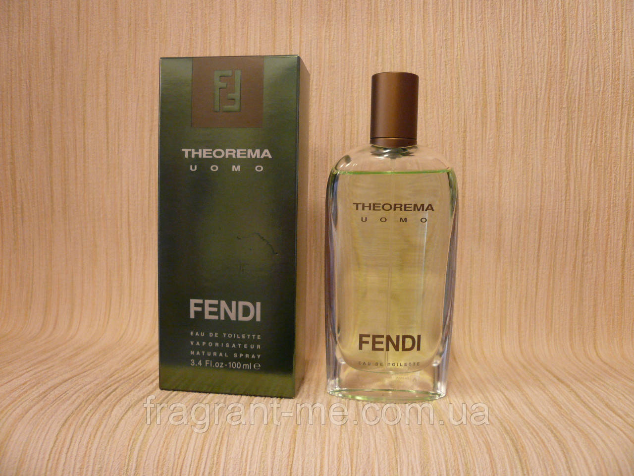 Fendi — Fendi Theorema Pour Homme (2001) — Туалетна вода 100 мл — Рідкий аромат, знятий із виробництва