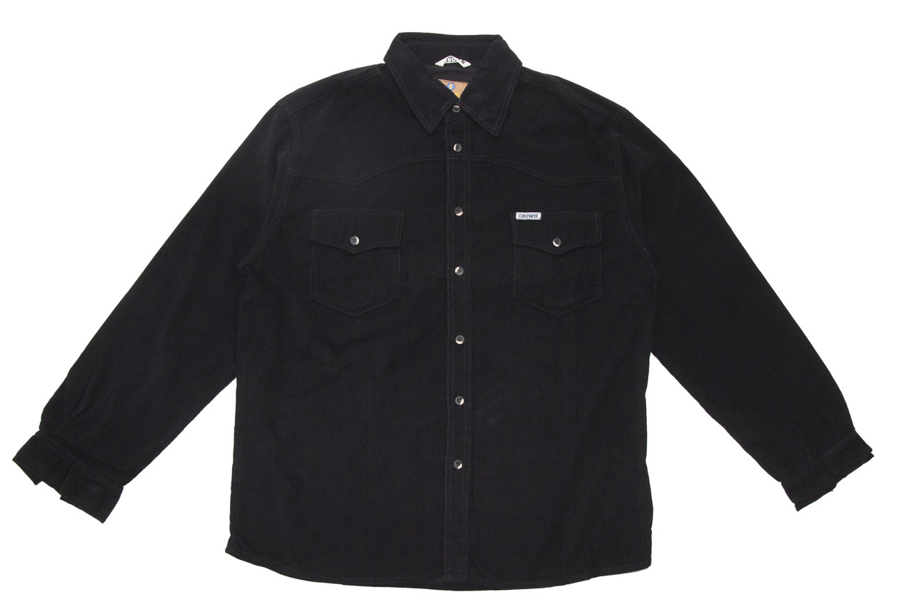 Сорочка вельветова чоловіча Crown Jeans модель 070 (velvet)