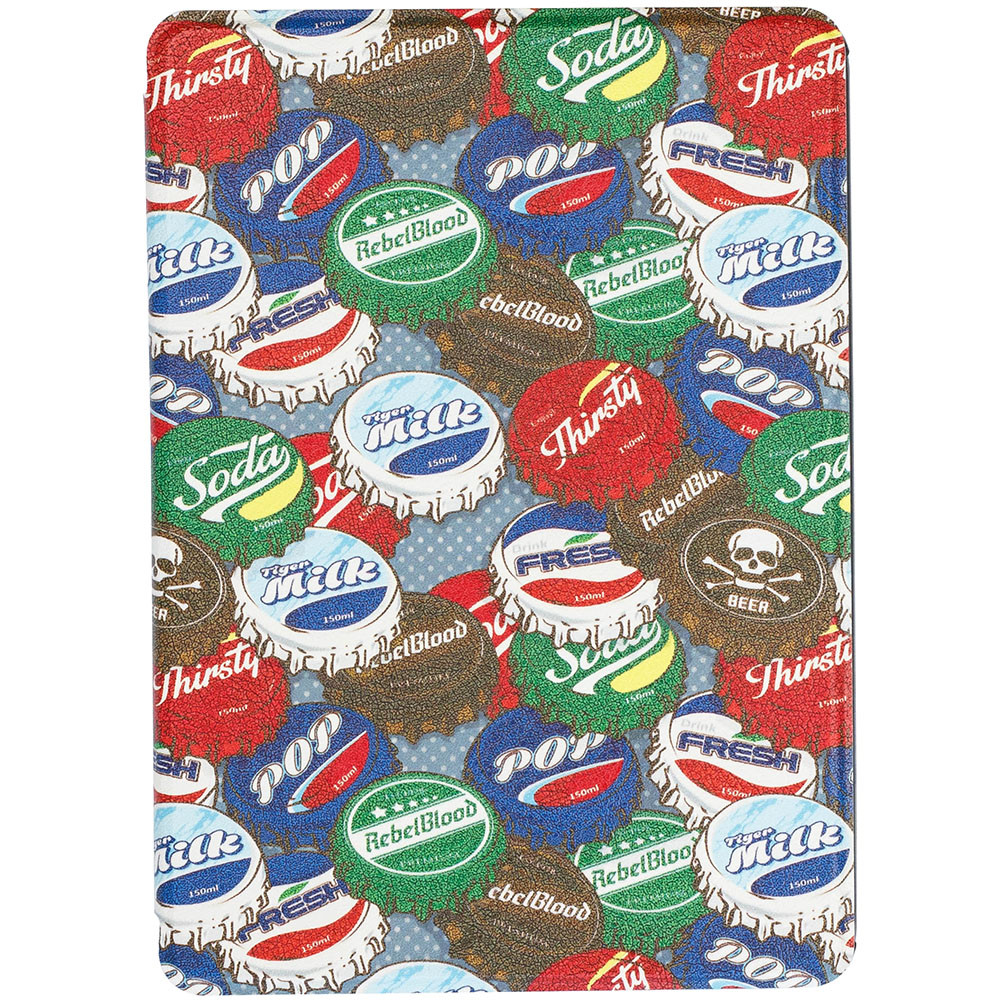 Чехол Slimline Print для Amazon Kindle All-New 10th Gen. (2019) Bottle Caps, фото 1