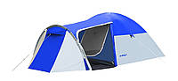 Палатка 4-х местная Presto Acamper MONSUN 4 PRO синий - 3500мм. H2О - 4,1 кг.