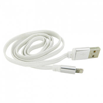 Дата кабель Lightning to USB Walker C330 White