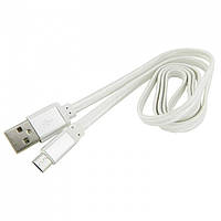 Дата кабель micro USB to USB Walker C330 White