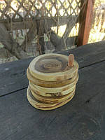 Набір костерів зріз дерева, 5 шт