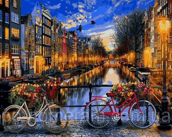 Картина за номерами Babylon Вечірній Амстердам (VPS1148) 50 х 65 см, фото 1