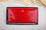 Жіночий шкіряний гаманець на блискавки Balisa червоний В103-5702, фото 3