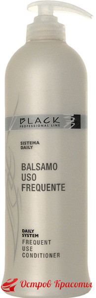 Кондиціонер Нейтральний для щоденного застосування з дозатором Daily Conditioner Black professional, 500 мл