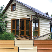 Сайдинг під колоду, блок-хаус.