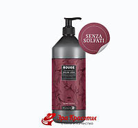 Шампунь безсульфатний для пошкодженого волосся Color Lock Rouge Black Professional Parisienne, 1000 мл