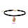 Кольє-чокер ХР GOLD FILLED 18K. Розмір 330 х 5 мм (+90 мм)., фото 4