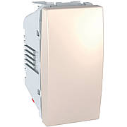 MGU3.101.25 Вимикач одноклавішний 1мод. слонова кістка Unica Schneider Electric