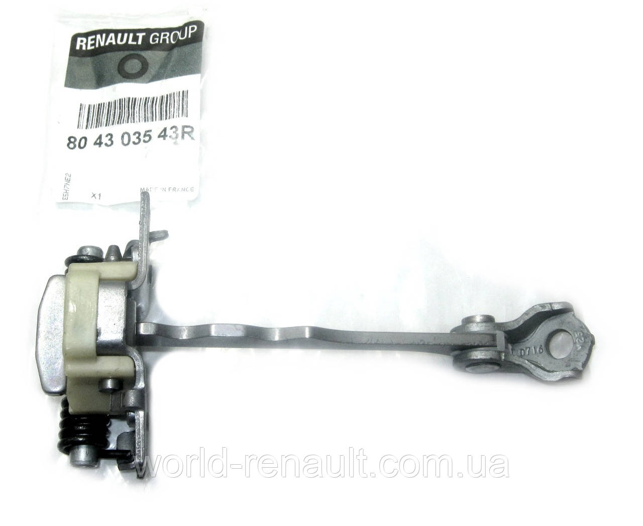 Renault (Original) 804303543R — Обмежувач передніх дверей на Рено Меган III, Рено Флюенс c 2008г.