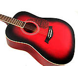 Електроакустична гітара EQUITES WKL 01 RDS 41'' + Cherub GT-3 Preamp, фото 4