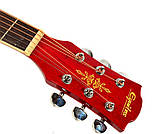 Електроакустична гітара EQUITES WKL 01 RDS 41'' + Cherub GT-3 Preamp, фото 5