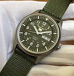 Часы Seiko 5 SNZG09K1 Military Automatic Green Dial, фото 3