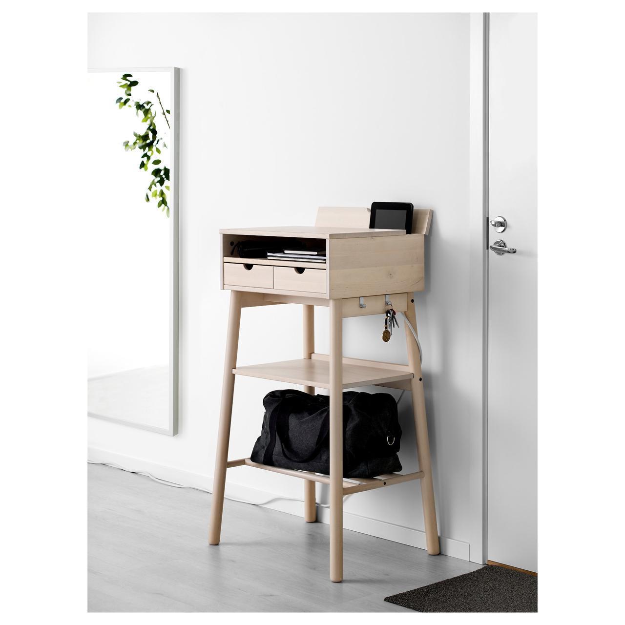 IKEA KNOTTEN Стол для ноутбука, Белая береза (302.994.85), цена 9745.50 ...