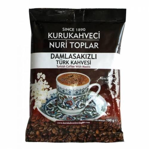 Турецький кава мелена Nuri Toplar з мастикою 100 г