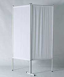 Ширма медична двосекційна АТОН ШБ-2-К (на коліщатках)