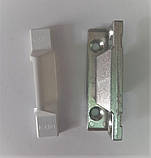 Средний прижим Vorne с коричневыми накладками для ПВХ окон 206 ОВ-К (віконна дверна фурнітура), фото 2