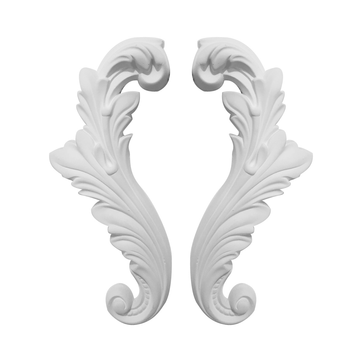 Декоративний кут з гіпсу, гіпсовий кут у-16 һ225мм, фото 1