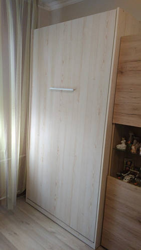 Кровать шкаф трансформер односпальная 216х104х42 см. (ID#651699537 ...