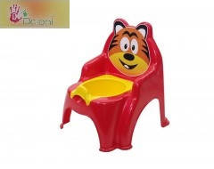 Горщик дитячий Тигр червоній, горщик дитячий Долоні