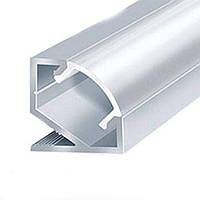 Алюминиевый профиль светодиодный алюминиевый профиль угловой 17х17 AS (аналог ЛПУ-17)