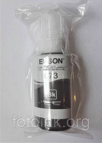 Чорнила Epson L1800, L800, L805, L810, L850 Black, оригінальні (C13T67314A), фото 1