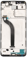 Дисплей (экран) для Xiaomi Redmi 5 + тачскрин, черный, с передней панелью
