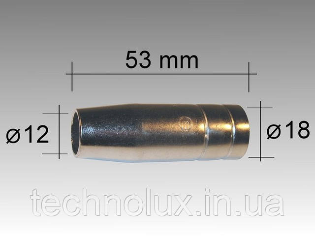 Газове сопло для напівавтоматичного пальника MB14/15KD, BINZEL 145.0075