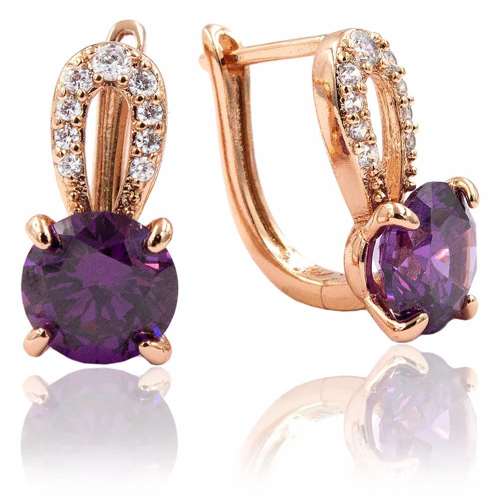 Сережки Xuping 1,7 см (Медичне золото) 924480(2)