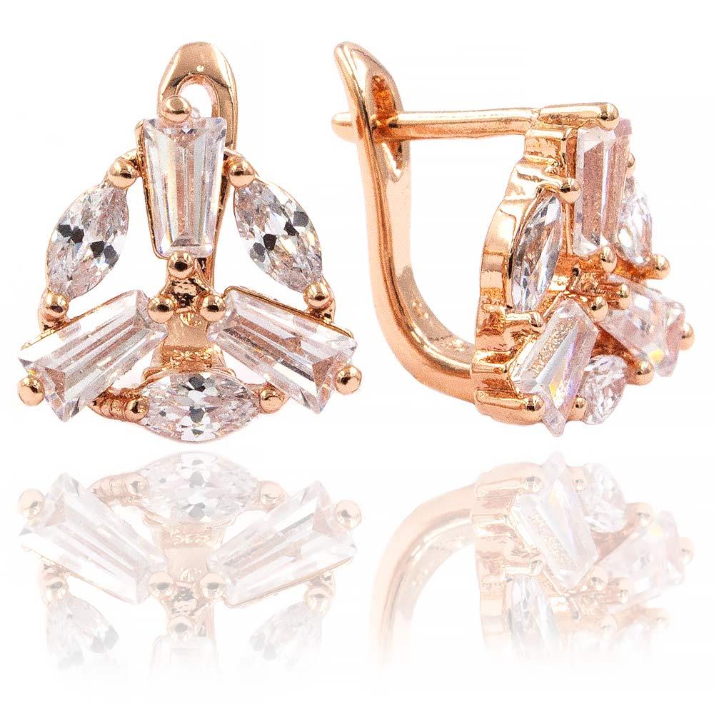 Сережки Xuping 1,2 см (Медичне золото) 924498