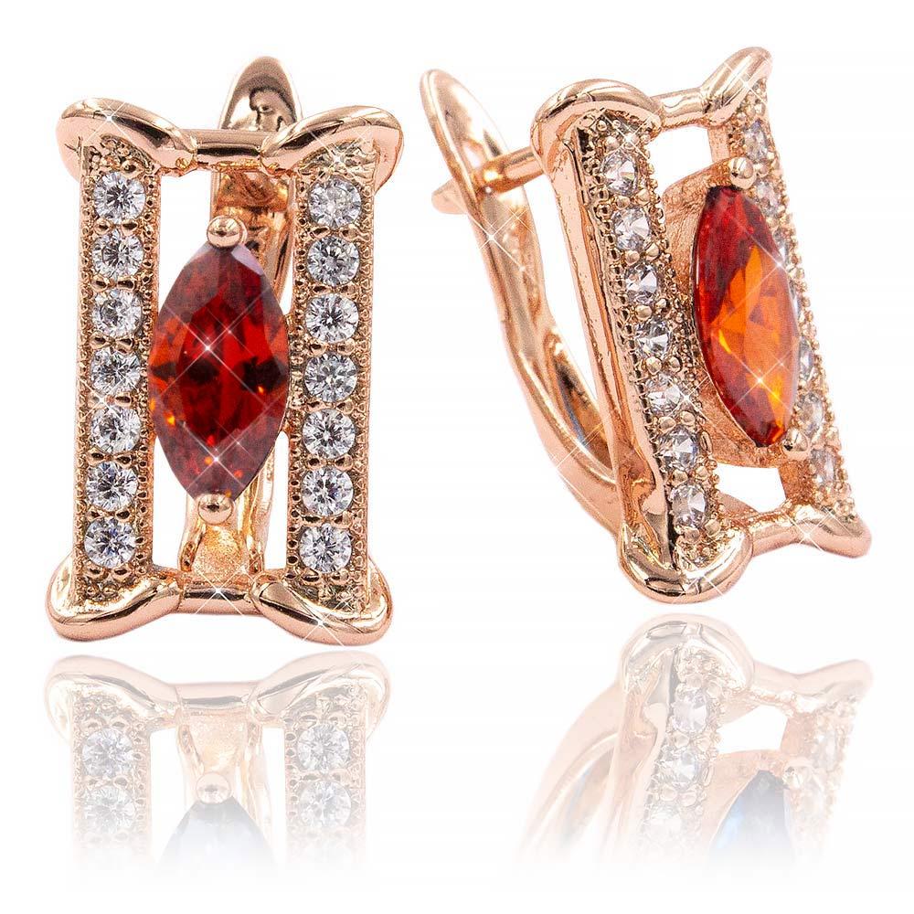 Сережки Xuping 1,5 см (Медичне золото) 924560(1)