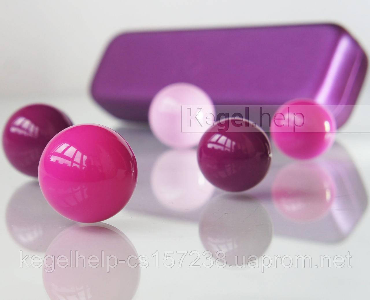 Набір для зайнятих: вагінальні кульки VAGITON Balls для вправ Кегеля цілий день, кожен день.