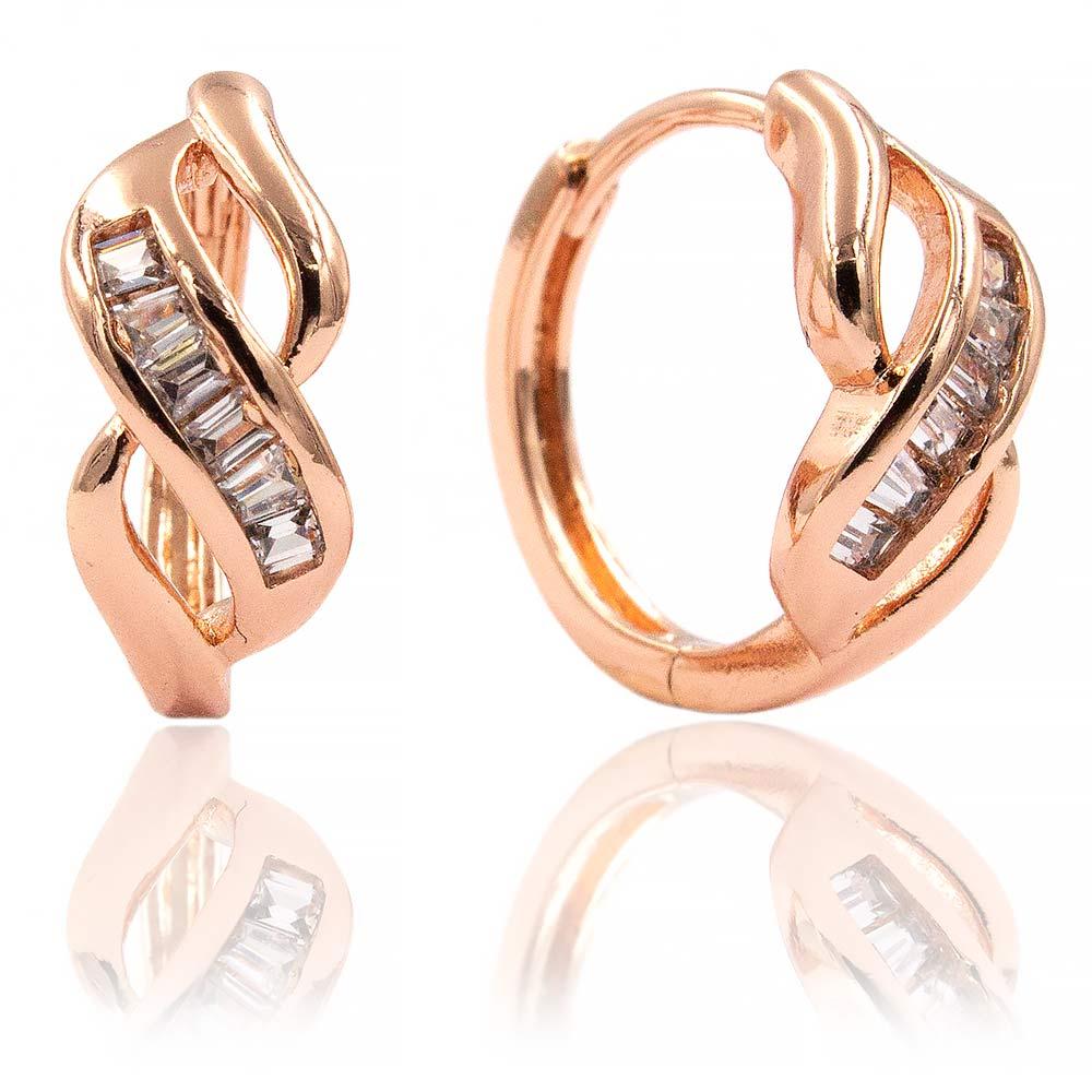 Сережки Xuping 1,6 см (Медичне золото) 924486
