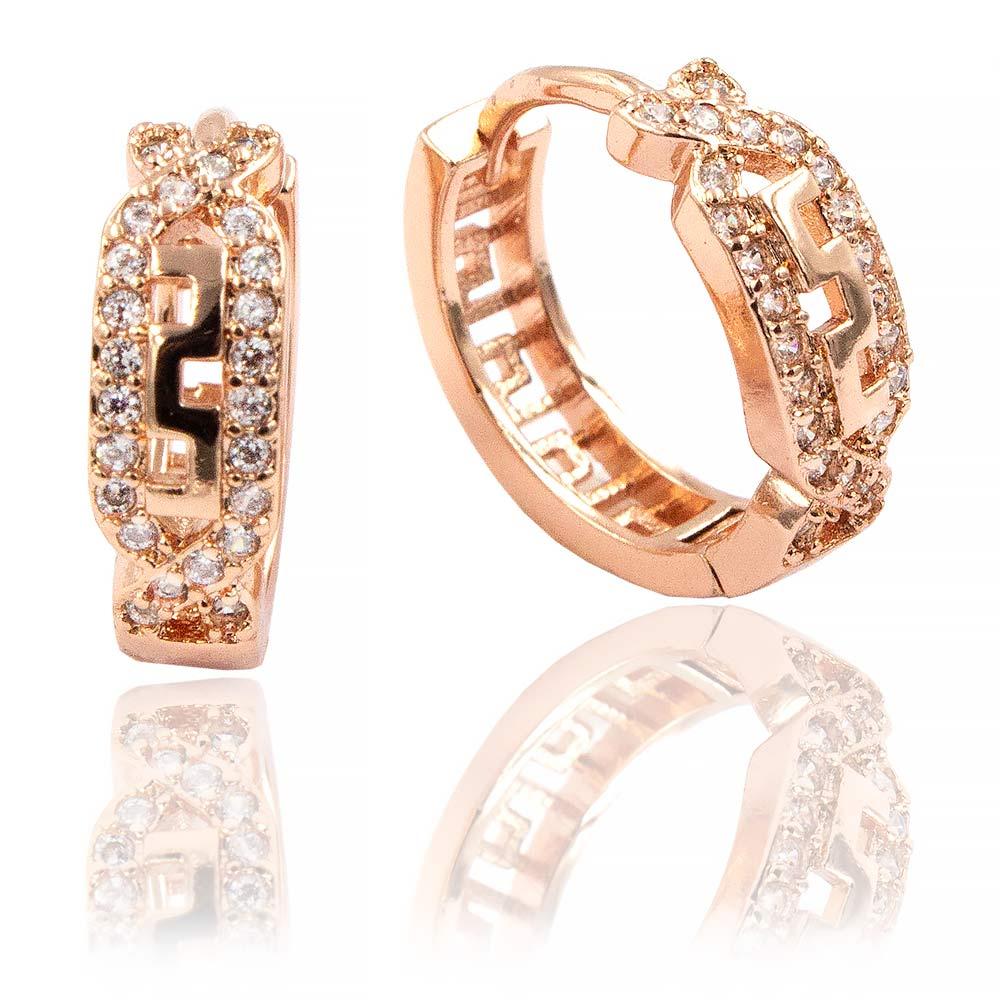 Сережки Xuping 1,5 см (Медичне золото) 924554