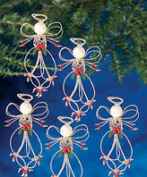 Набор бисероплетения Folk Art Angel//Фолк Ангел" The Beadery B7215