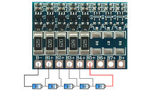 Плати Балансування акумулятора (li-ion/li-pol/LiFePO4)