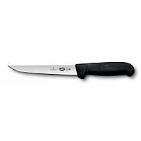 Кухонный нож Victorinox Fibrox обвалочный 150 мм Черный (5.6003.15) оригинальный