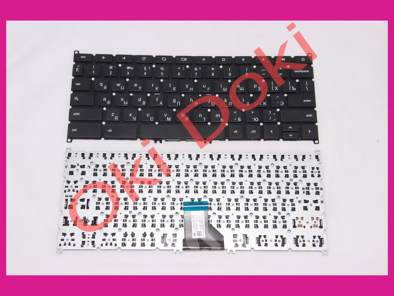 Клавіатура Acer Chromebook 11 CB3-111 C720 C720P NSK-RA0SQ 9Z.NB0SQ.00, фото 1