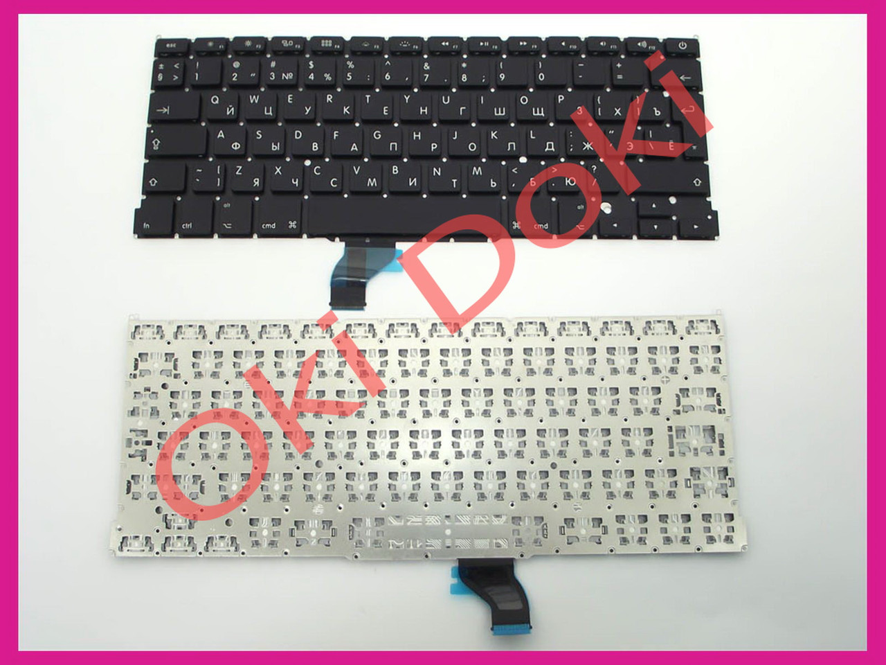 Клавіатура Apple MacBook Pro Retina A1502 13" 2013-2015гг. UK RU вертикальний Enter, фото 1