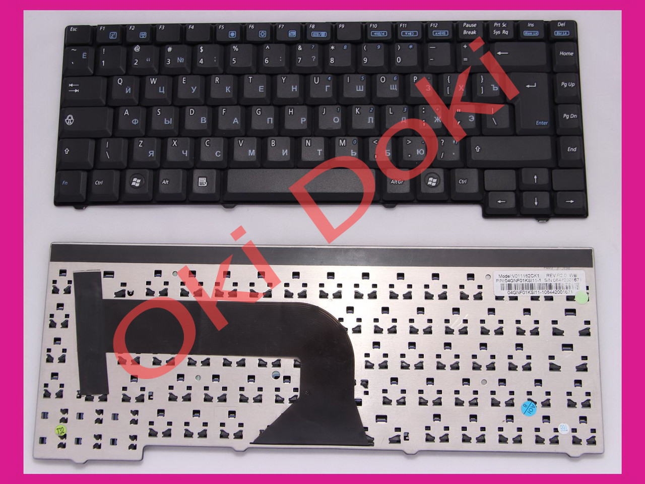 Клавіатура Asus Z94 A9T X50 X51 X58 чорна