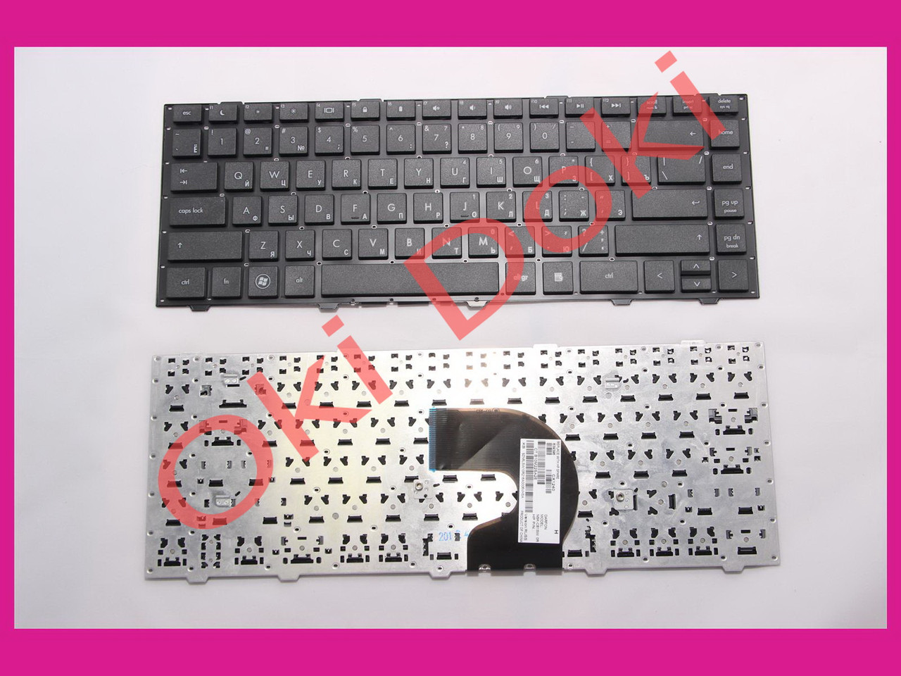 Клавіатура HP ProBook 4440s 4441s 4445s 4446s rus black без рамки