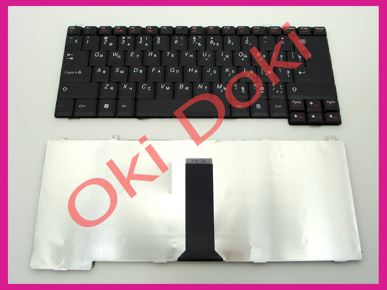 Клавіатура Lenovo C460 C510 G430 G450 G530 U330 Y430 Y530 Y730 rus black OEM