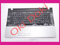 Клавиатура Samsung NP305E7A NP305V7A NP300E7A NP300V7A черная с верхней панелью TOP Case