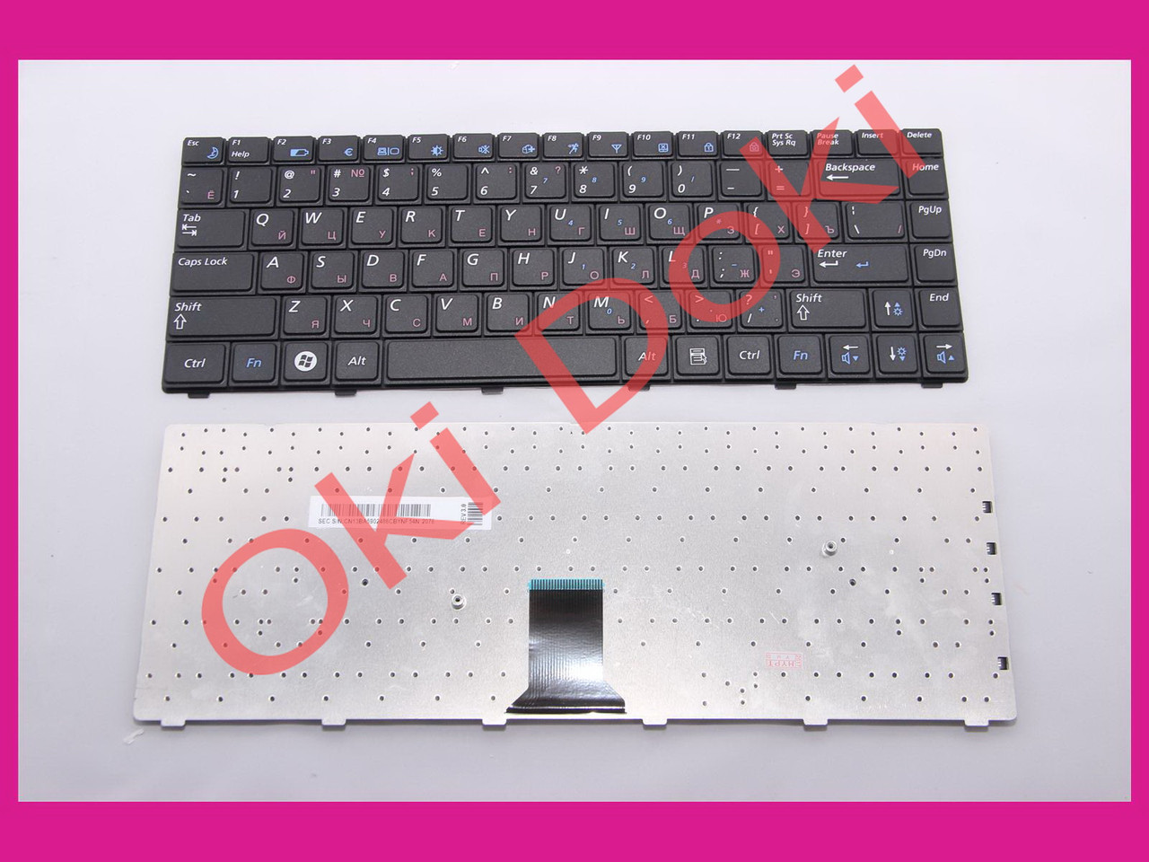 Клавіатура Samsung R518 R520 R522 чорна BA59-02486H