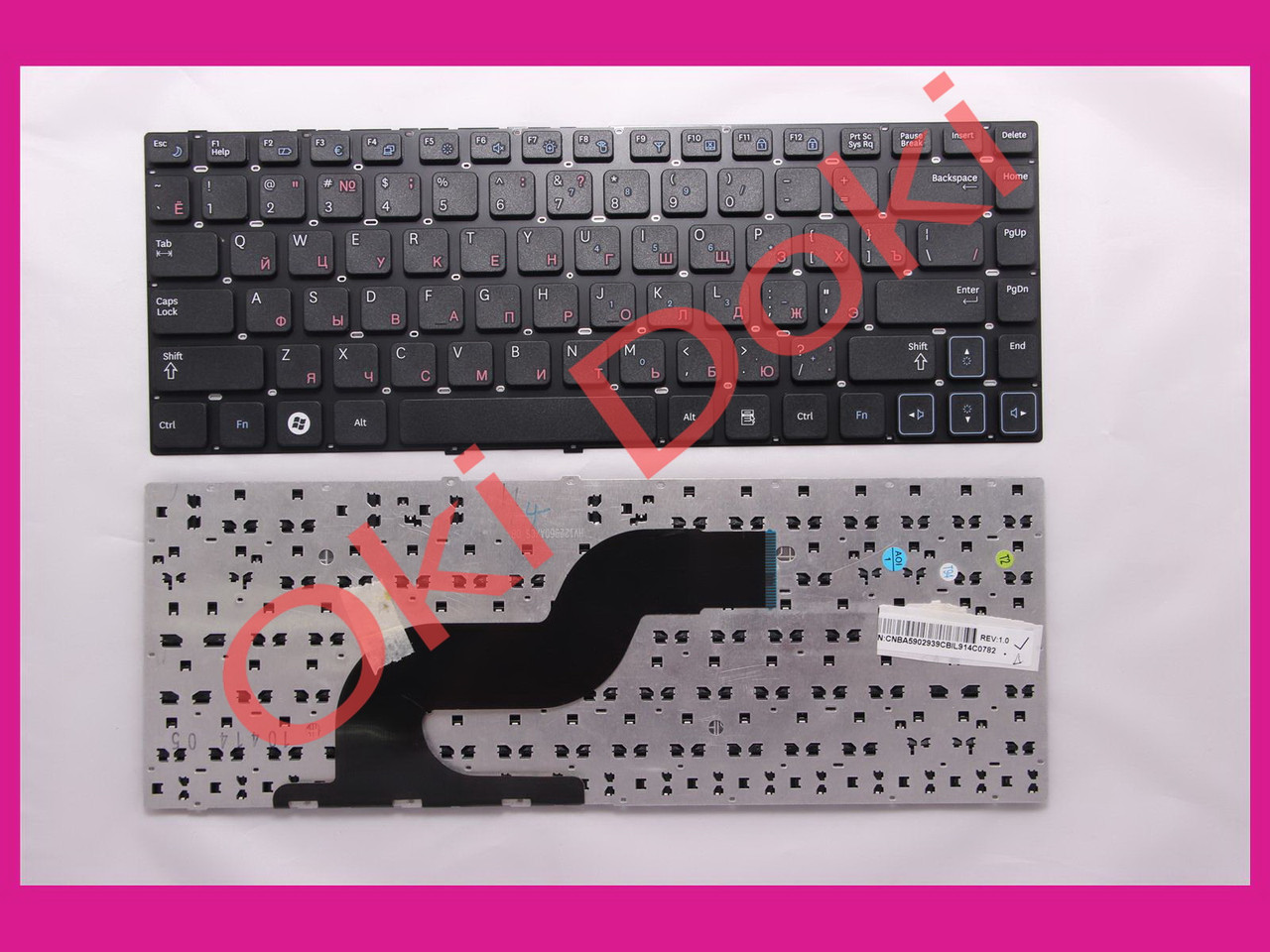 Клавіатура SAMSUNG RV409 RV411 RV413 RV415 RV419 RV420 E3420 E3415