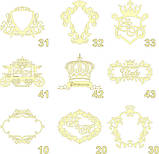 Весільний герб, ініціали, монограма, сімейний герб із дерева, фото 7