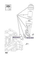 Прокладка корпуса масляного фильтра GM 0650953 90530264 Z10XE Z10XEP Z12XE Z12XEP Z14XEL Z14XEP OPEL Astra-G Astra-H Agila-A Corsa-B Combo Corsa-C