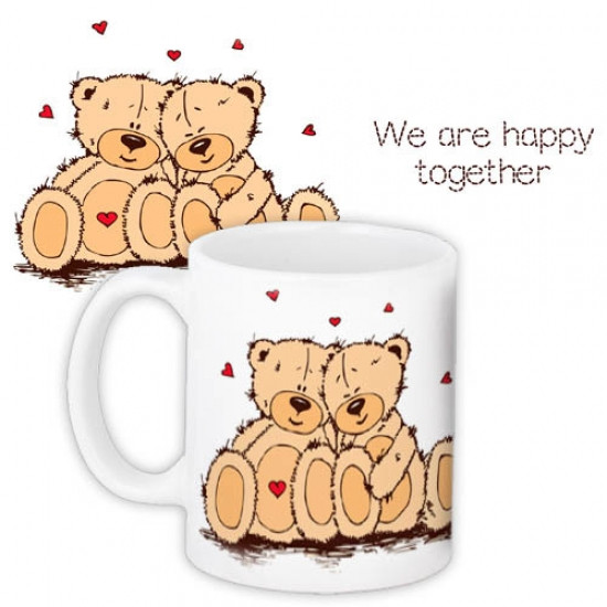 Чашка люблю тебе мій тедді, фото 1