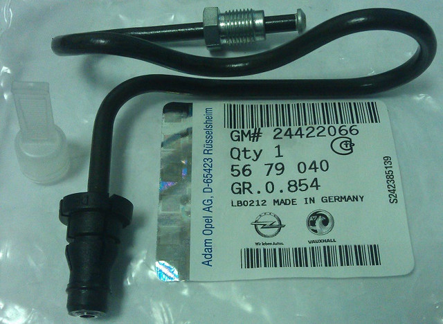 15 2枚 Трубка циліндра зчеплення Astra H Opel 24422066 5679040